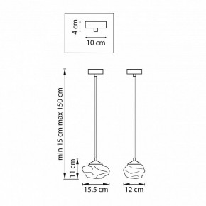 Подвесной светильник Lightstar Meringe 799033 в Миассе - miass.ok-mebel.com | фото 4