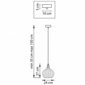 Подвесной светильник Lightstar Rocco 793116 в Миассе - miass.ok-mebel.com | фото 6