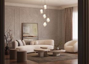 Подвесной светильник Maytoni Aura MOD016PL-05BS в Миассе - miass.ok-mebel.com | фото 4