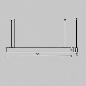 Подвесной светильник Maytoni BASIS P051PL-36W2.7-6K-W в Миассе - miass.ok-mebel.com | фото 7
