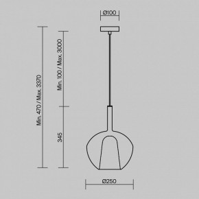 Подвесной светильник Maytoni Duality MOD271PL-01W3 в Миассе - miass.ok-mebel.com | фото 7