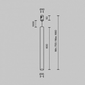 Подвесной светильник Maytoni Focus Led TR156-1-5W3K-BS в Миассе - miass.ok-mebel.com | фото 4