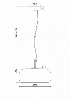 Подвесной светильник Maytoni Madmen MOD127PL-L6SG в Миассе - miass.ok-mebel.com | фото 3
