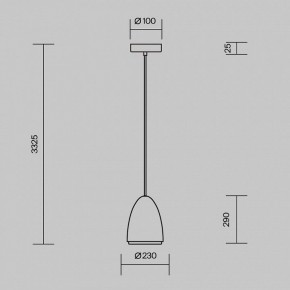 Подвесной светильник Maytoni Pilastro MOD430PL-01CM в Миассе - miass.ok-mebel.com | фото 5