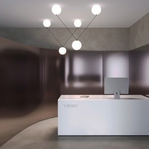 Подвесной светильник Maytoni Twins MOD427PL-L30B3K в Миассе - miass.ok-mebel.com | фото 4