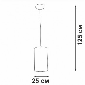 Подвесной светильник Vitaluce V2895 V2895-0/1S в Миассе - miass.ok-mebel.com | фото 6
