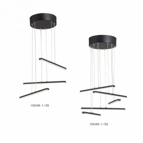 Подвесной светильник Vitaluce V3046 V3046-1/5S в Миассе - miass.ok-mebel.com | фото 3
