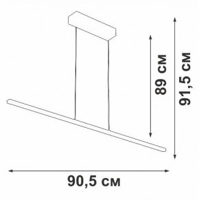 Подвесной светильник Vitaluce V4662 V4662-1/1S в Миассе - miass.ok-mebel.com | фото 6
