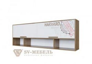 Полка навесная над кроватью Гарвард в Миассе - miass.ok-mebel.com | фото 1