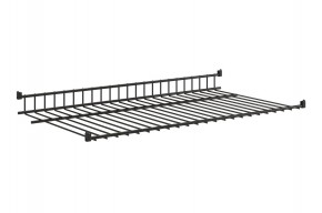 Полка сотовая L695 (черный муар) в Миассе - miass.ok-mebel.com | фото