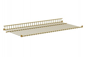 Полка сотовая L695 (золото) в Миассе - miass.ok-mebel.com | фото
