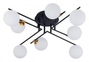 Потолочная люстра Arte Lamp Gemini A2243PL-8BK в Миассе - miass.ok-mebel.com | фото