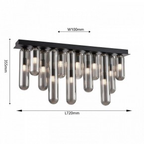 Потолочная люстра Favourite Stalactit 4454-12P в Миассе - miass.ok-mebel.com | фото 3
