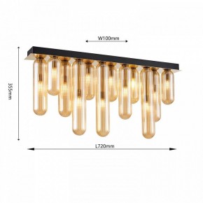 Потолочная люстра Favourite Stalactit 4455-12P в Миассе - miass.ok-mebel.com | фото 3