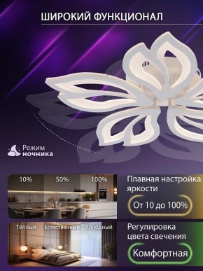 Потолочная люстра Natali Kovaltseva FORTUNA LED LAMPS 81107/4C в Миассе - miass.ok-mebel.com | фото 6