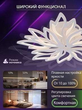 Потолочная люстра Natali Kovaltseva RIF LED LAMPS 81118/6C в Миассе - miass.ok-mebel.com | фото 6