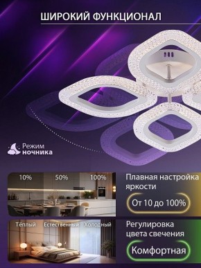 Потолочная люстра Natali Kovaltseva SM LED LAMPS 81455 в Миассе - miass.ok-mebel.com | фото 6