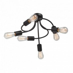 Потолочная люстра Vitaluce V3928 V3928-1/6PL в Миассе - miass.ok-mebel.com | фото 3
