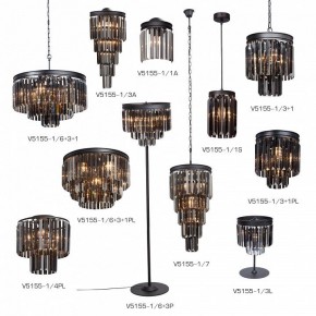 Потолочная люстра Vitaluce V5155 V5155-1/4PL в Миассе - miass.ok-mebel.com | фото 5
