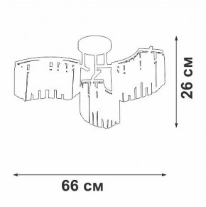 Потолочная люстра Vitaluce V5884 V5884-0/6PL в Миассе - miass.ok-mebel.com | фото 3