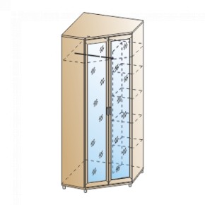 Прихожая Мелисса композиция 3 (Гикори Джексон светлый) в Миассе - miass.ok-mebel.com | фото 5