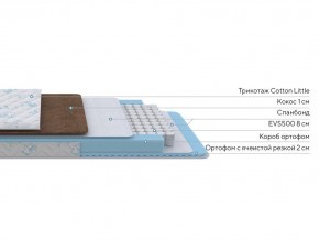 PROxSON Матрас Медвежонок (Cotton Little PROSON) 60x160 в Миассе - miass.ok-mebel.com | фото 2