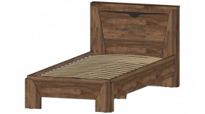 РЕГИНА Кровать 900 с основанием (дуб самдал) в Миассе - miass.ok-mebel.com | фото