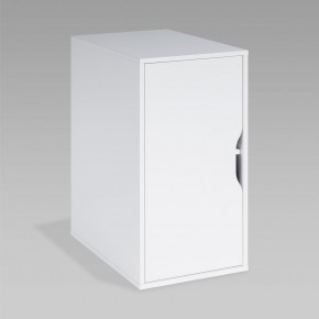 S01484 Ингар ДВ тумба 36x71x53, белый в Миассе - miass.ok-mebel.com | фото