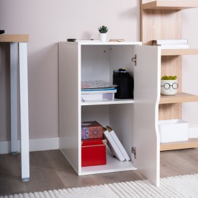 S01484 Ингар ДВ тумба 36x71x53, белый в Миассе - miass.ok-mebel.com | фото 6