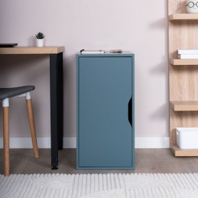 S01491 Ингар ДВ тумба 36x71x53, серо-бирюзовый в Миассе - miass.ok-mebel.com | фото 4