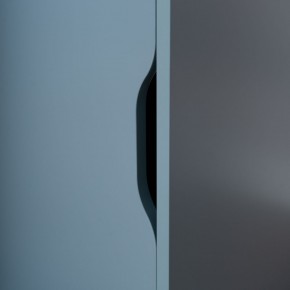 S01491 Ингар ДВ тумба 36x71x53, серо-бирюзовый в Миассе - miass.ok-mebel.com | фото 7
