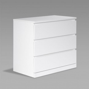 S01651 Варма Прайм 3 комод 80x77x48, белый в Миассе - miass.ok-mebel.com | фото