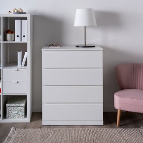 S01682 Варма Прайм 4 комод 80x100x48, белый в Миассе - miass.ok-mebel.com | фото