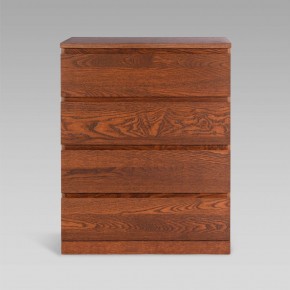 S01705 Варма Прайм 4 комод 80x100x48 шпон ясень, коричневый в Миассе - miass.ok-mebel.com | фото 2