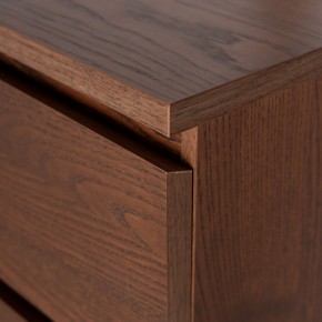 S01705 Варма Прайм 4 комод 80x100x48 шпон ясень, коричневый в Миассе - miass.ok-mebel.com | фото 7