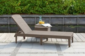 Шезлонг Джайпур (Jaipur Sun lounger) капучино в Миассе - miass.ok-mebel.com | фото 2