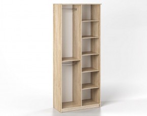 Шкаф 2-х створчатый Дуэт Люкс с зеркалом в Миассе - miass.ok-mebel.com | фото 3
