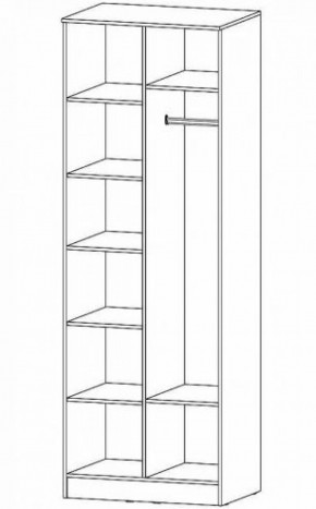 ГАММА Шкаф 2-х створчатый в Миассе - miass.ok-mebel.com | фото 2