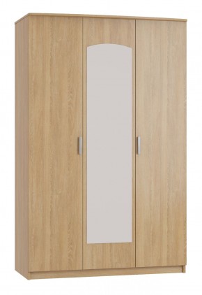 Шкаф 3-х дверный с зеркалом Шк210.1 МС Ирина в Миассе - miass.ok-mebel.com | фото
