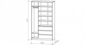 НИЦЦА-2 Шкаф 3-х дверный (НЦ.02) в Миассе - miass.ok-mebel.com | фото 2