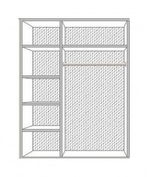 Шкаф 3-х дверный с зеркалами (01.143) Роза (беж) в Миассе - miass.ok-mebel.com | фото 2