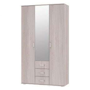 Шкаф 3-х створчатый Белла (Ясень белый) в Миассе - miass.ok-mebel.com | фото 3