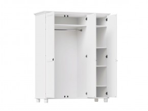 Шкаф 30 Вествик трёхдверный, массив сосны, цвет белый в Миассе - miass.ok-mebel.com | фото 3