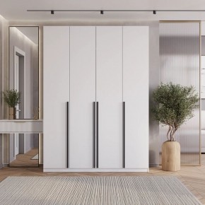 Шкаф 4-х створчатый Айрон ШК-13 (белый) в Миассе - miass.ok-mebel.com | фото
