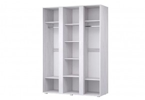Шкаф распашной Бетти (Анкор Светлый/Бетонный Камень) в Миассе - miass.ok-mebel.com | фото 2