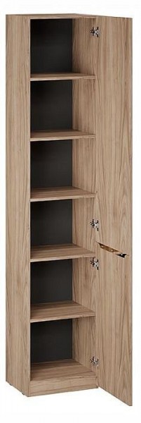 Шкаф для белья Глосс СМ-319.07.012 в Миассе - miass.ok-mebel.com | фото 3