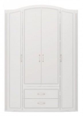 Шкаф для одежды 4-х дв.с ящиками Виктория 2  без зеркал в Миассе - miass.ok-mebel.com | фото
