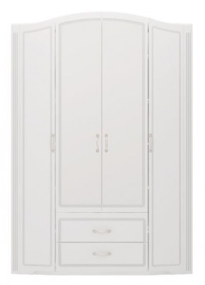 Шкаф для одежды 4-х дв.с ящиками Виктория 2 с зеркалами в Миассе - miass.ok-mebel.com | фото