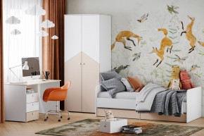Шкаф для одежды НМ 041.42 "Банни" (Бисквит) в Миассе - miass.ok-mebel.com | фото 3