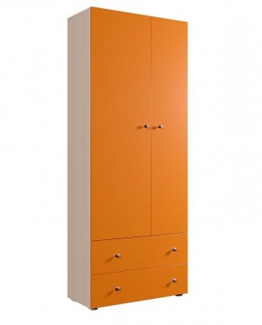 Шкаф ДМ 800 с 2-мя ящиками (оранж) в Миассе - miass.ok-mebel.com | фото